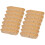 100Pcs Engångs Båtformade Bakplåtar -Klibbiga 1
