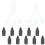 10Pcs Needle Tip Glue Bottle With Funnel Diy Applicator 5