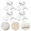 50Pcs Bandageklämmor Stretchbandage Snabbfästen Elastiska 3