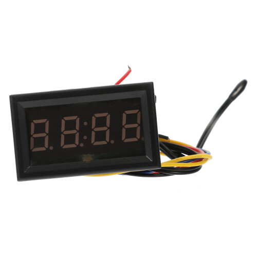 Bil Digital Instrumentpanel Temperaturmätare