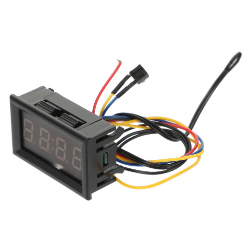 Bil Digital Instrumentpanel Temperaturmätare 2