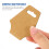100Pcs Armbandspresentationskort Kraftpapper Handgjorda Kort 11