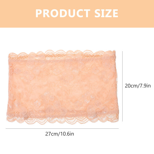 3 Stycken Dam Blommiga Elastiska Bandeau Rör – En Storlek 2
