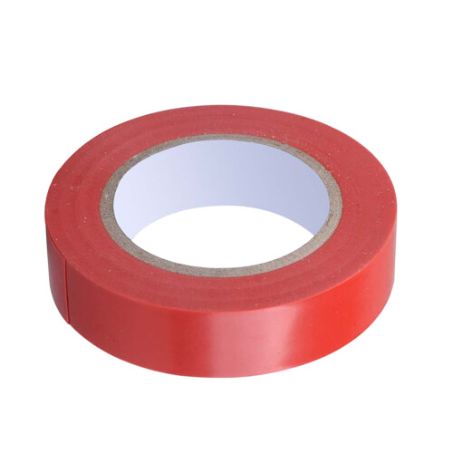1 PVC Vlamvertragend Waterdicht Elektriciteitsband Rood 1