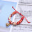 Japansk Stil Katt Halsband Handgjort S 8