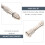 1 Set Manuell Borrmaskin Valnöt Aluminiumlegering 11