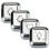 4Stk Rostfritt Poker Isbitar Whiskeystenar Dryckeskylstenar 11