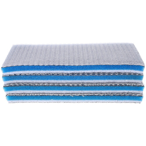 4Pcs Absorbent Filter Sponge Polyester Fiskbädd S 2