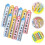 10Pcs Användning Linjaler Multifunktion Bärnlina 4