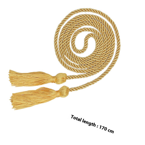 2 Stycken Examensära Band Guld, Polyester, För Bachelorkåpa 2
