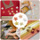 200Pcs Origami-Papper, Glitter Vikpapper För - och Hantverk 11