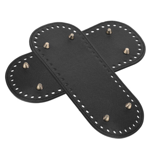 2St Konstläder Väskbas för Enkel Väska, DIY Väskhylsor