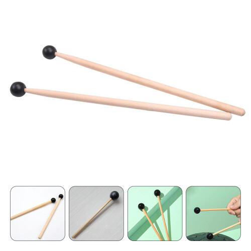 2St Trähammare Till Glockenspiel Instrument Käppar 1