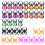 40Pcs Barn Plast Ringar För Halloween 9