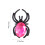 40Pcs Barn Plast Ringar För Halloween 3