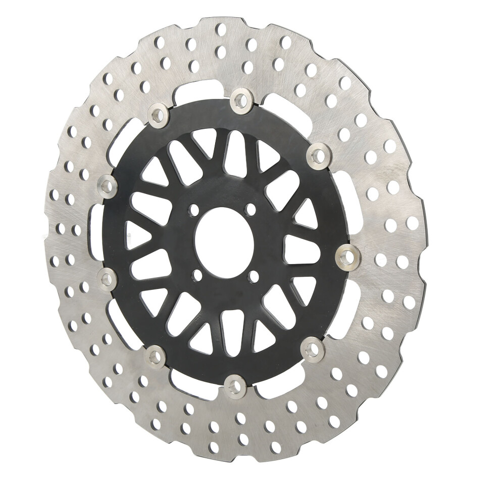 310mm Iron Motorcycle Brake Rotor Disc Slotted Drilled Replacement-image-OPC-PMJNN6T-NEW
