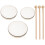 3Pcs Trumhinnar Av Bärbar Handdrumma Perkussionsinstrument 11