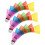 18Pcs Plastmateriel Badmintonträningsshuttlecock För 1