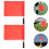 Föreningens 4St Flagga Match Rostfritt Handsignal Sport 3