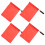 Föreningens 4St Flagga Match Rostfritt Handsignal Sport 6