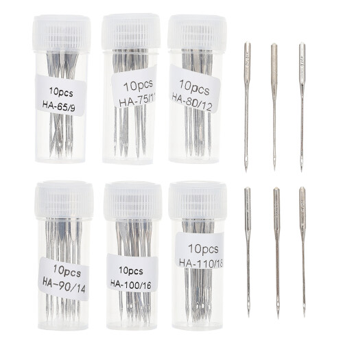 60Pcs Universal Syvstickor Professionella Maskinsömnålar