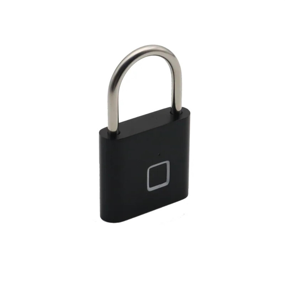 Technology Zinc Alloy Fingerprint Lock Biometric Rechargeable With Stored Fingerprints 1 Piece Pack 9105992823802