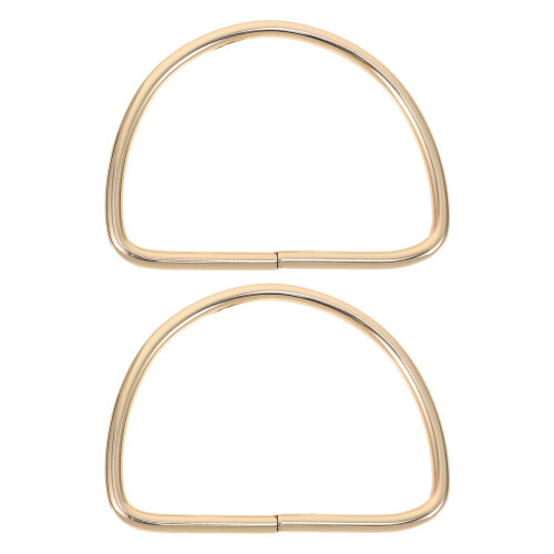 2St D-Ring Metall Väska Handtag Kupé Väska Diy Spänne