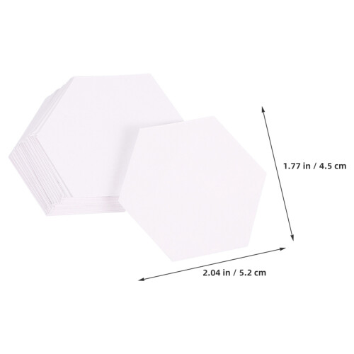 100 Pcs Papperspatchworkmallar För Quilting 2
