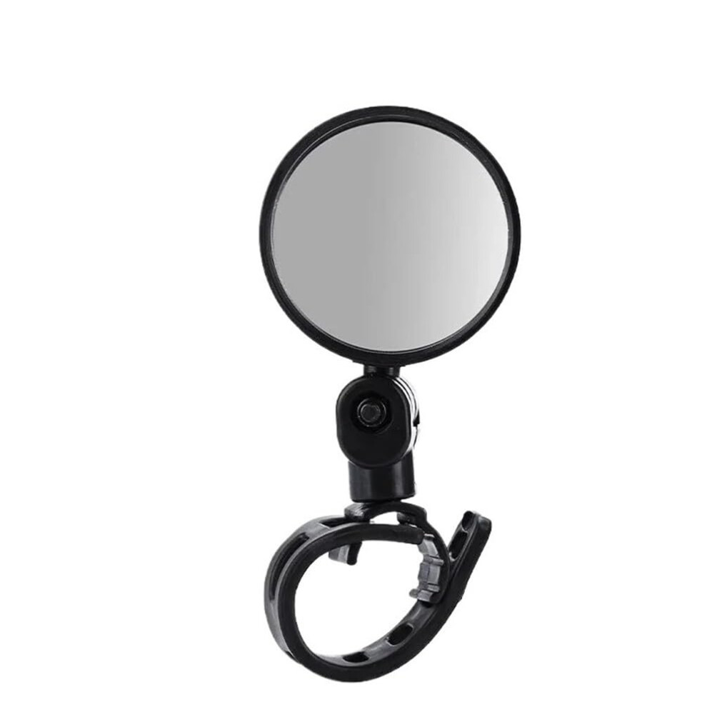 Motorcycle Rear View Mirror Round Convex Bicycle Rear View Mirror, 360 Degree Rotation, Handlebar Mount, Size S, 1 Pc 9105992823864