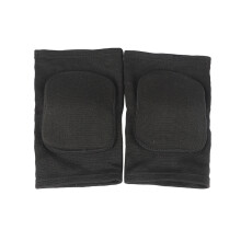 2St Övnings Svamp Knäskydd Träningsknästöd Gym Squat L Svart