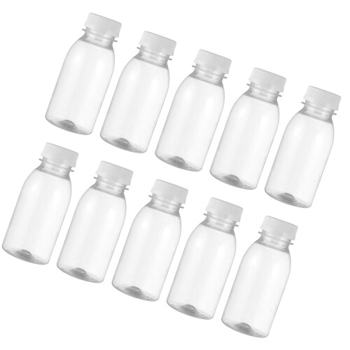 10Pcs 350 Ml Plastmjölkbehållare Dryckesflaskor