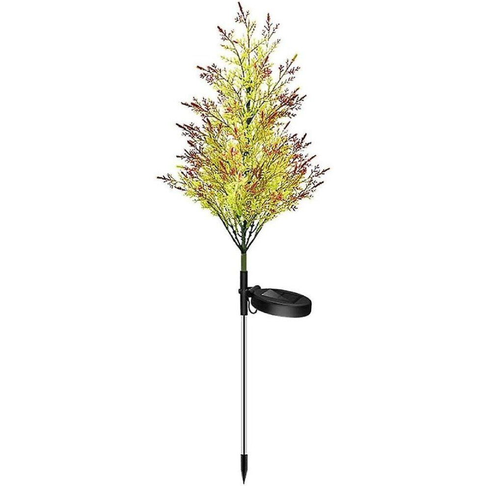 Kikidex (As Show, One Size) Waterproof Solar Christmas Tree Lights - Outdoor Decorative Light For Patio, Lawn, Pathway, Lawn - Solar Powered Outdoor Decor