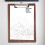 Artist Sketch Board Ritplatta Portabel Målningstabla 7