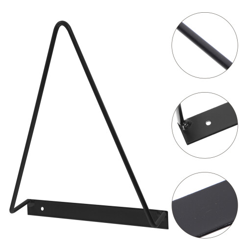 Wall Record Holder Triangular Vinyl Media Display Album 2