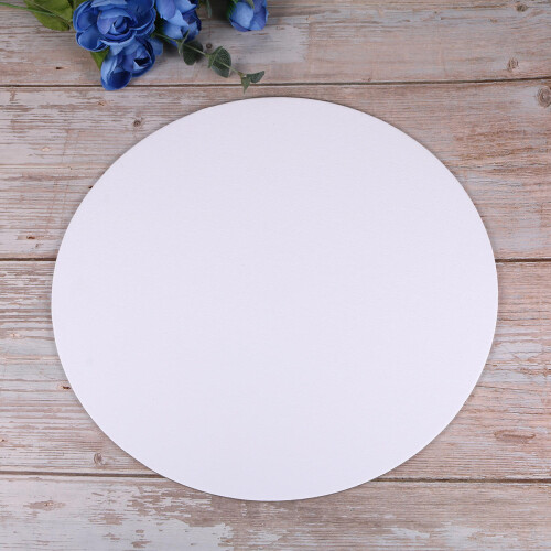 6Pcs 15 Cm Rund Vaxduk Ritplatta Premium Målning 2