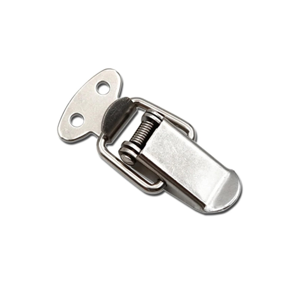 Toggle Hasp Latch 201 Stainless Steel Buckle Lock Model 107 Duckbill For Wooden Boxes, Bags Industrial Equipment 1Pcs 9067246433482