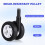 4Pcs Strollerhjul Ersättningshjul För Barnvagn Plast 10