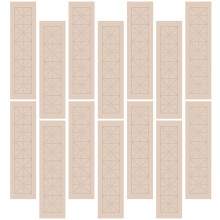 100 Ark Skrivpapper Kaligrafipapper Övningsrispapper