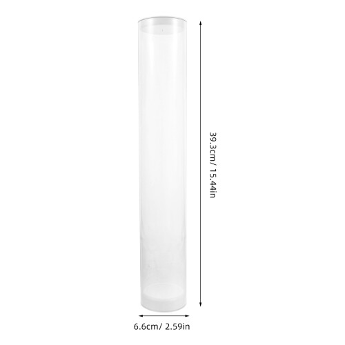 Clear Badmintonbollsförvaringsrör För 12 Bollar Piplitsar Transparent 1