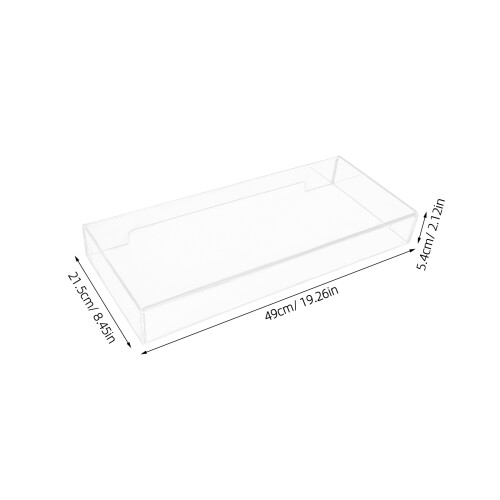 Clear Akryl Tangentbordstäckning Skyddsfodral 1
