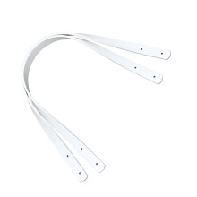 2 Stycken 60 Cm PU Skinn Handväsksrem Med Nitar För Kvinnor