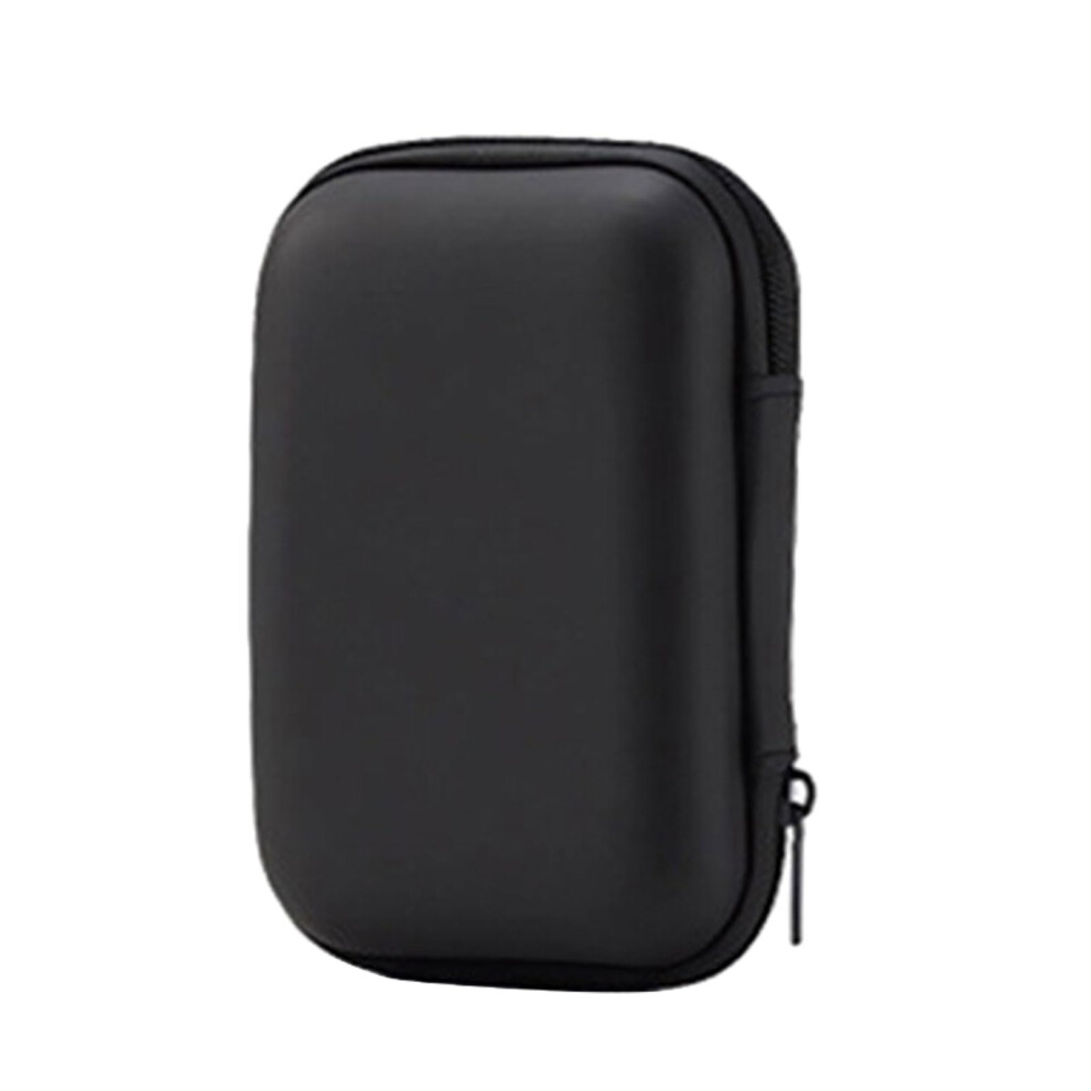Travel Carrying Case Storage Box With Pocket For R36s Handheld Gaming Console, Shockproof, Black 9105992824328