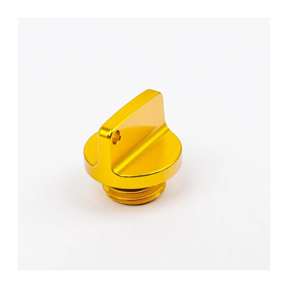 Motorcycle M20*2.5 Crankcase Cap Cnc Engine Oil Filler Screw Cover Plug Yellow 9067246433635