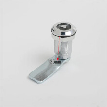 MS705-28/36 Zinc Alloy Triangle Lock For Drawer Locker Door Cabinet Office Desk Cam Lock With Key 36mm 5 Sets
