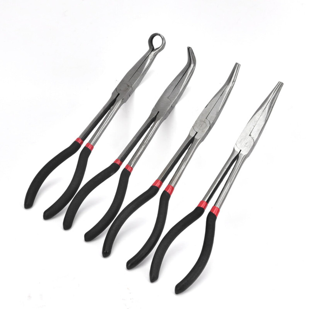 Plugs Removal Pliers Pack Of 4 Long-Reach Automotive Electrical Connectors Radiators Hose Clamp Repair 9067246433642