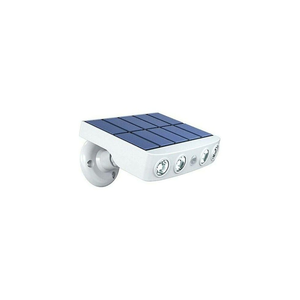 Kikidex (As Show, One Size) Adjustable And Waterproof Outdoor Solar Lamp With Motion Detector - White Light-6000K