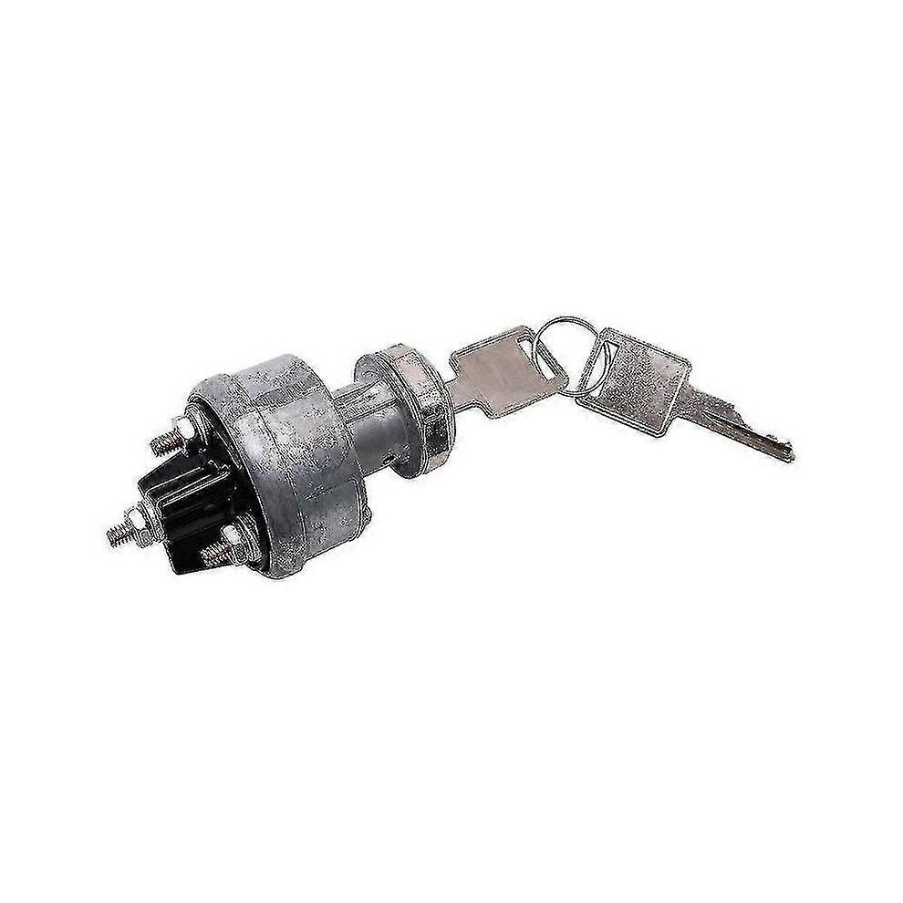 Kikidex (As Show, One Size) Ignition Switch With 2 Keys For Bobcat Loaders 440 443 Mt50+ Excavator Ignition Switch Lock 6665606 T