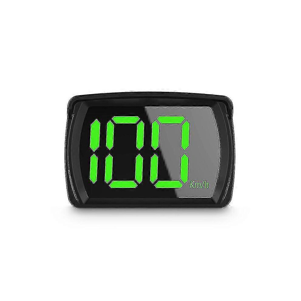 Kikidex (As Show, One Size) The Latest Gps Hud Digital Speedometer Plug And Play All Car Large Font Kmh Mph Car Accessories-Mxbc