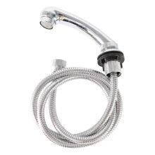 (As show, Black) Shampoo Bowl Faucet Sprayer With Hose Handheld For Hair Salon Babershop Black
