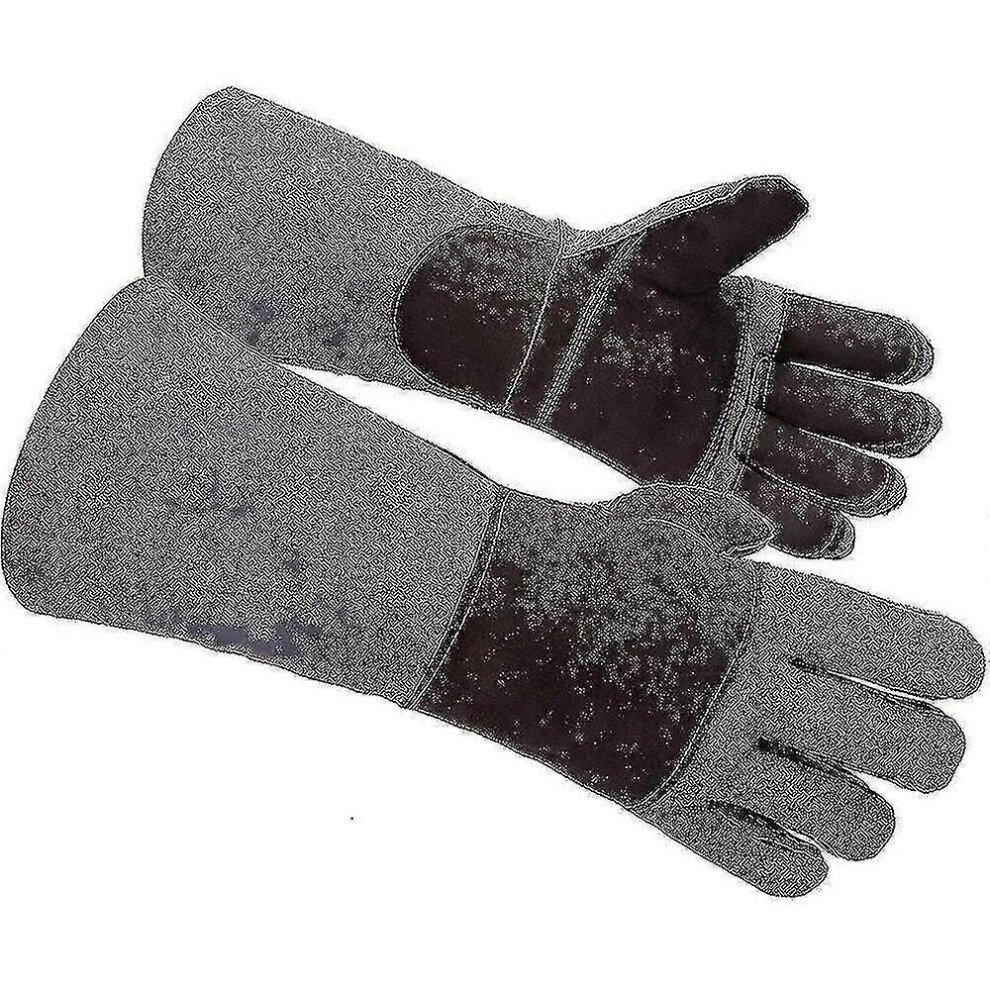Kikidex (As Show, One Size) Anti-Bite Safety Bite Gloves Pets Grasping Biting Protective Gloves Grain